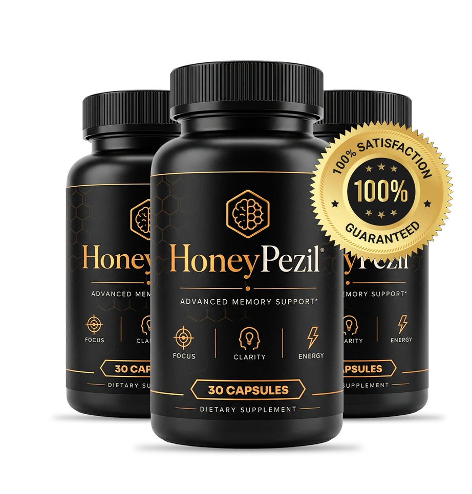 HoneyPezil 60-day unconditional money-back satisfaction guarantee – complete risk-free trial on every order